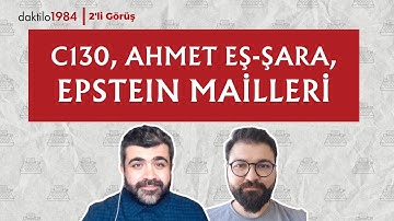 C130, Ahmet eş-Şara, Epstein Mailleri | İlkan Dalkuç | 2