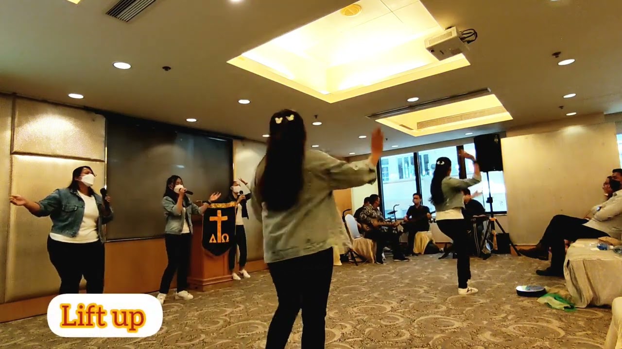 Gerakan Tamborin | Tinggi kan diriMu | Team Tambourine BIC Hongkong 26 june 2022 #tamborine #gbi