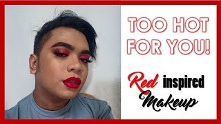 Red Inspired Makeup Tutorial | Jami Alveza | Philippines