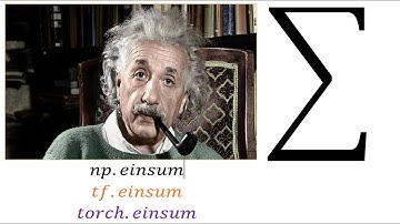 Einsum Operator as used in Numpy, TensorFlow and PyTorch - Essential Python for Beginners