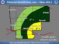 Flooding Potential for Western Nebraska, June 8-9, 2014
