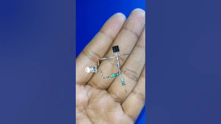 Best Electronic Project 🤔 with BC547 Transistor #shorts #viral #viralshorts #ytshorts