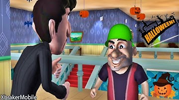 Scary Robber Home Clash - New Halloween Update New Levels | Just Hanging Around | (Android,iOS)