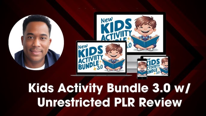 Kids Activity Bundle 3.0 W/ Unrestricted PLR: Ultimate Fun Pack