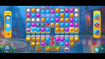 Fishdom gameplay level 1136 success