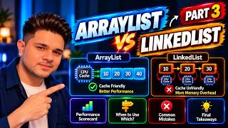 ArrayList vs LinkedList Part 3 | Which One Should You Actually Use