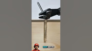 De geniale manier om een ​​dolgedraaid schroefgat in seconden te repareren! #diy #hout