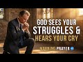 Struggling? God Sees You. Find Unshakeable Peace & Strength. Morning Prayer.