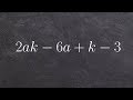 Guide to Factoring Using the Grouping Method