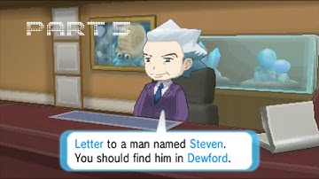 Pokemon Omega Ruby & Alpha Sapphire Playthrough Part 5 - Retrieving The Devon Goods