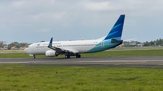 Garuda Airlines Ga430 Landing - Jakarta Cgk To Lombok Lop