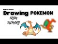 POKEMON, DRAWING THEM FROM MEMORY