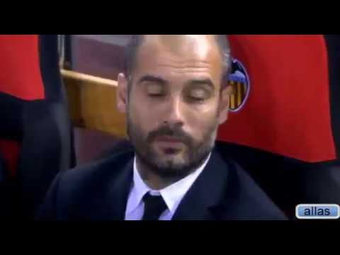 FC Barcelona vs Valencia - Guardiola vs Emery