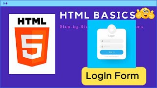 Create an Interactive Login Form Using Only HTML | No CSS or JavaScript Needed!