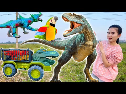 Video Changcady gặp con vẹt biết nói, tìm khủng long xổng... - youtube