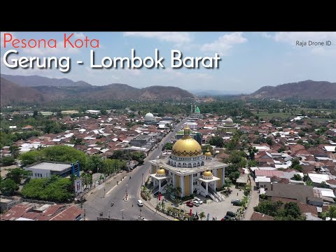 Drone Kota Gerung Lombok Barat Nusa Tenggata Barat NTB 2019