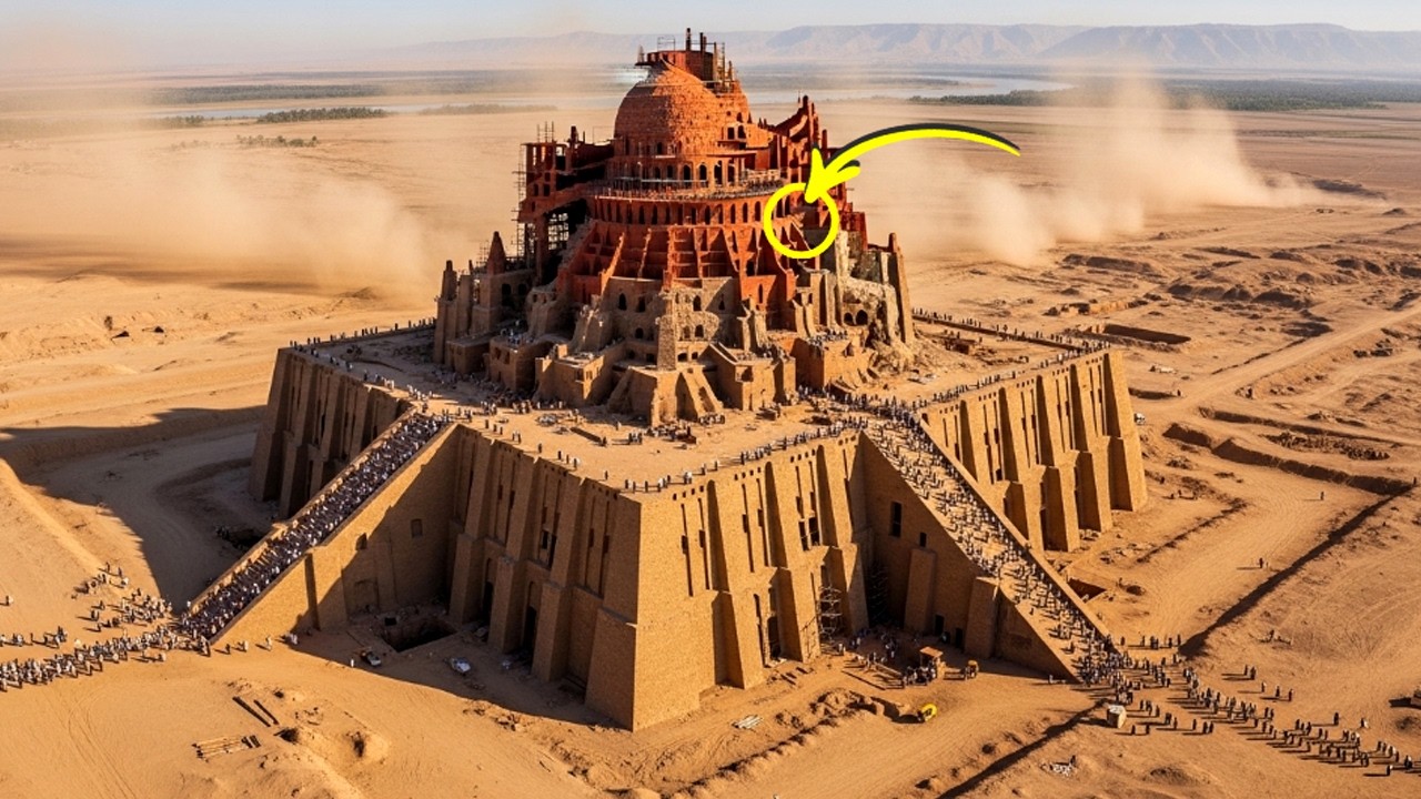 A TORRE QUE DIVIDIL A HUMANIDADE HÁ 4 MIL ANOS ATRÁS (Reconstrução com IA)