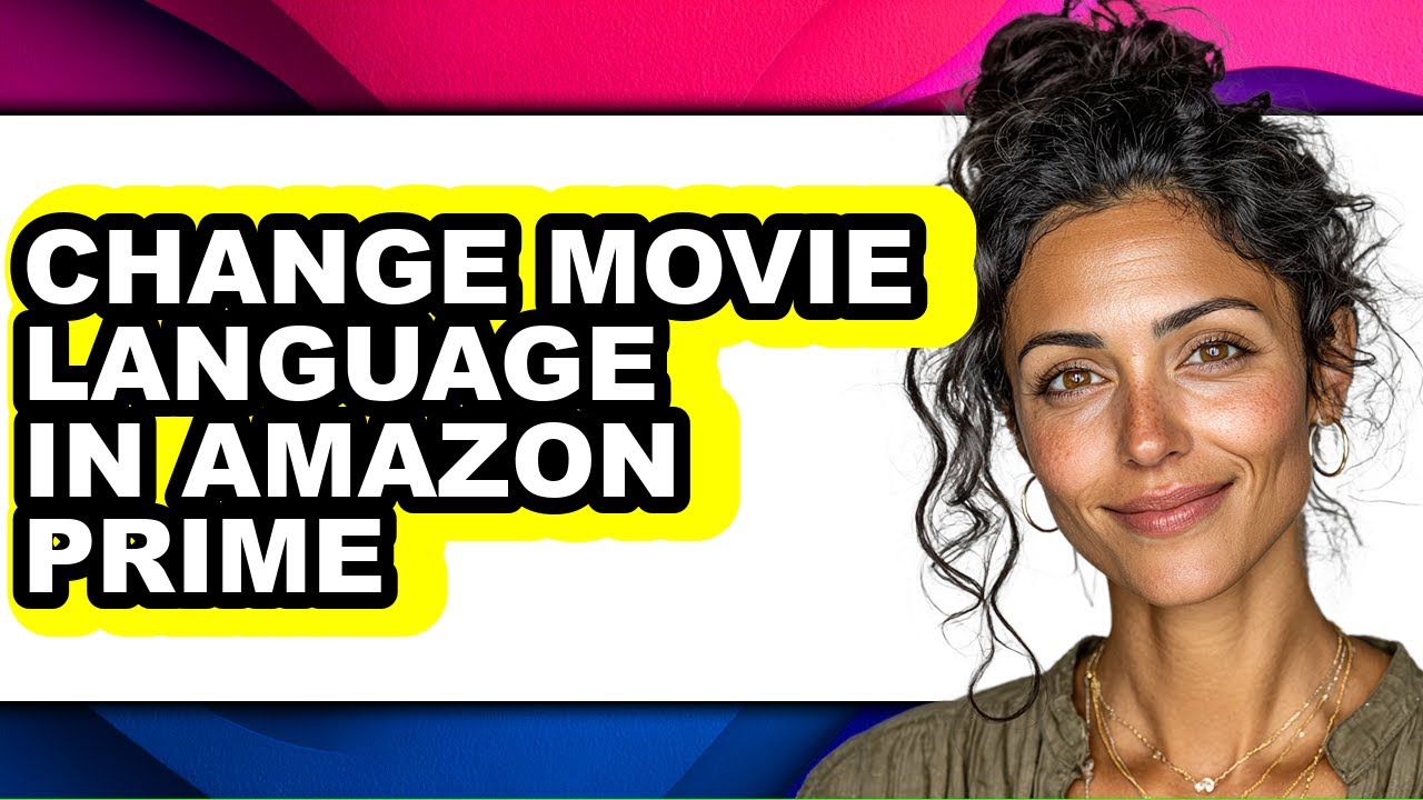 How to Change Movie Language in Amazon Prime - Full Guide - YouTube