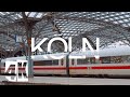Trains in Germany 4K | Köln Hauptbahnhof