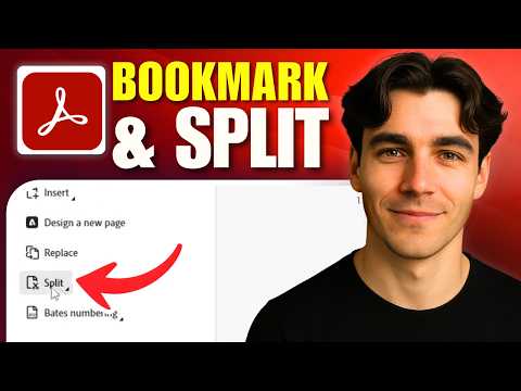 How to Add Bookmarks and Split a PDF Using Adobe Acrobat Pro (Tutorial 2026)