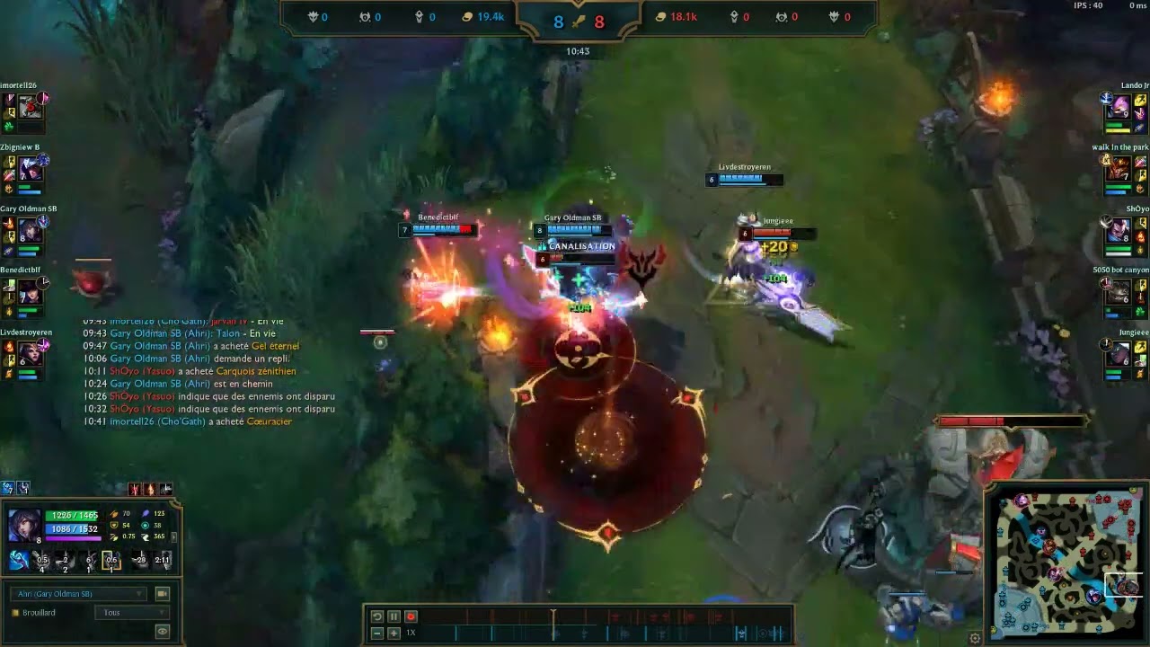 Gestion du push de la wave pour roam