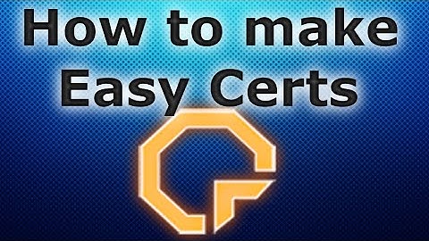 How to Make Easy Certs 2018- Complete Cert Guide- (Planetside 2)