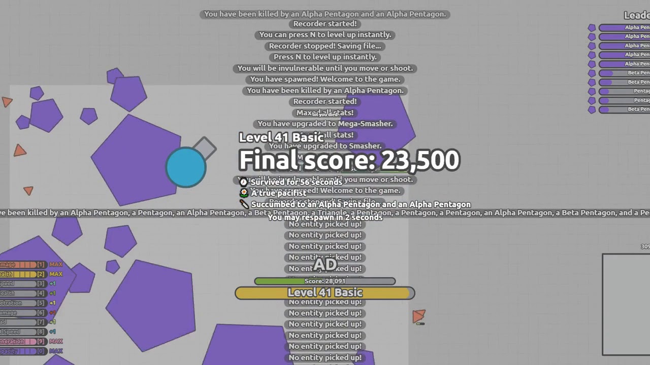 Road to 1,000,000 points in Arras.io (230,000/1,000,000) 