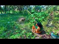 Hook Fishing Video🐬🐬✔✔| Village Lady Hook Fishing in mud water | village Fishing video @lady fishing