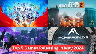 Can't Wait for May? Top 5 Games for Switch and PC Releasing in May 2024 #switchgames #pcgames