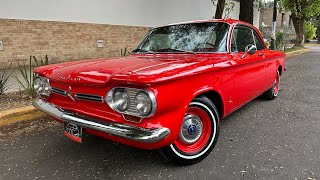 Chevrolet Corvair Monza 1963 Coupe 6 cilindros Boxer !perfecto! de venta en @autoconceptousedcars