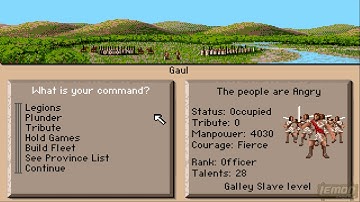 Centurion: Defender of Rome (Amiga) - Playguide and Review - by LemonAmiga.com