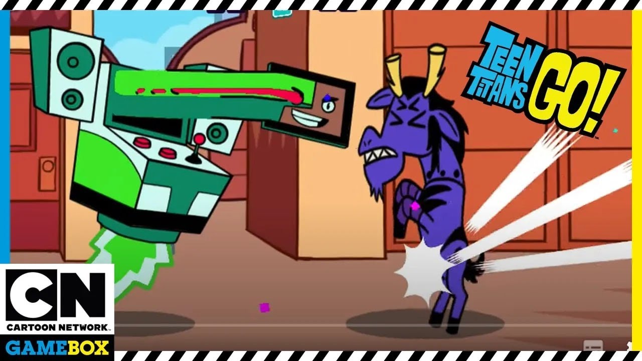 Teen Titans GamePlay | Jump Jousts 2 - The Titans Battle in the Endless Mode | CN GameBox