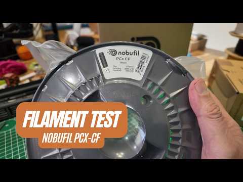 Ist PC-CF was für Maker? – nobufil Carbon-Filament auf dem Snapmaker U1