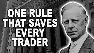 Jesse Livermore | One Rule That Saves Every Trader | trading rules