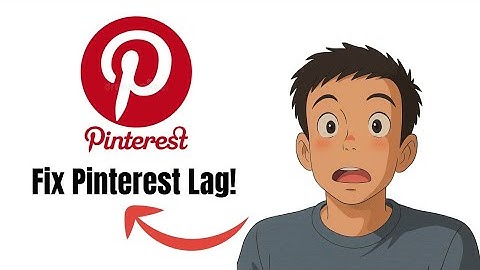 Fix Pinterest Lag – Clear Cache & History from Inside the App (2025)