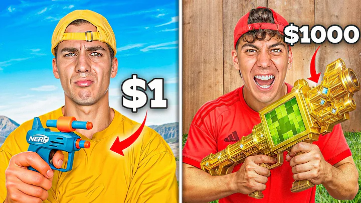 NERF DE $1 vs $1000