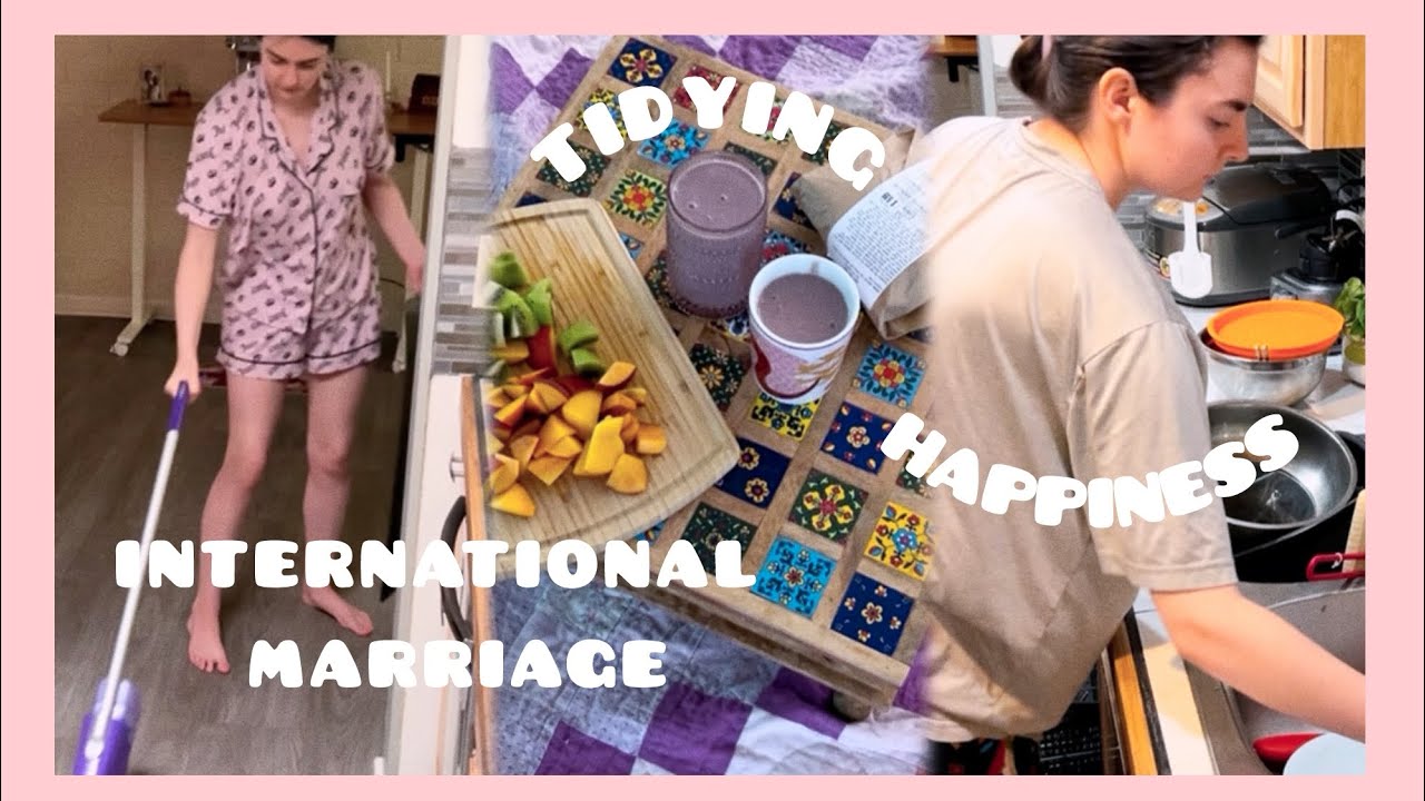 International Marriage, Happiness, and Tidying | Vlog ⛈️