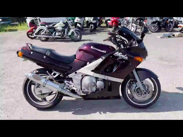 カワサキ ZZ-R400 ZZR400 ZX400N バーハン仕様 社外マフラー 参考動画