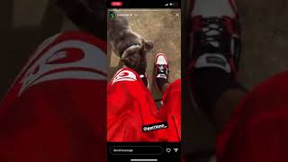 Funnymike Getting His Shoes Bit By His Dog