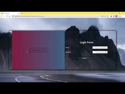 Sliding Login and