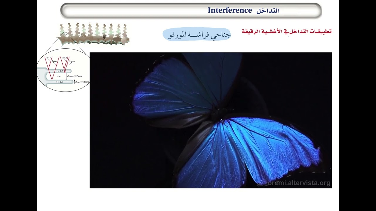 التداخل - التداخل في الاغشية الرقيقة
