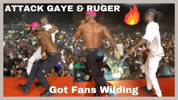 Attack Ruger got Fans Cheering 📣😄 #qcity #shorts #attackgaye #ruger #gambia #gammusic #senegambia