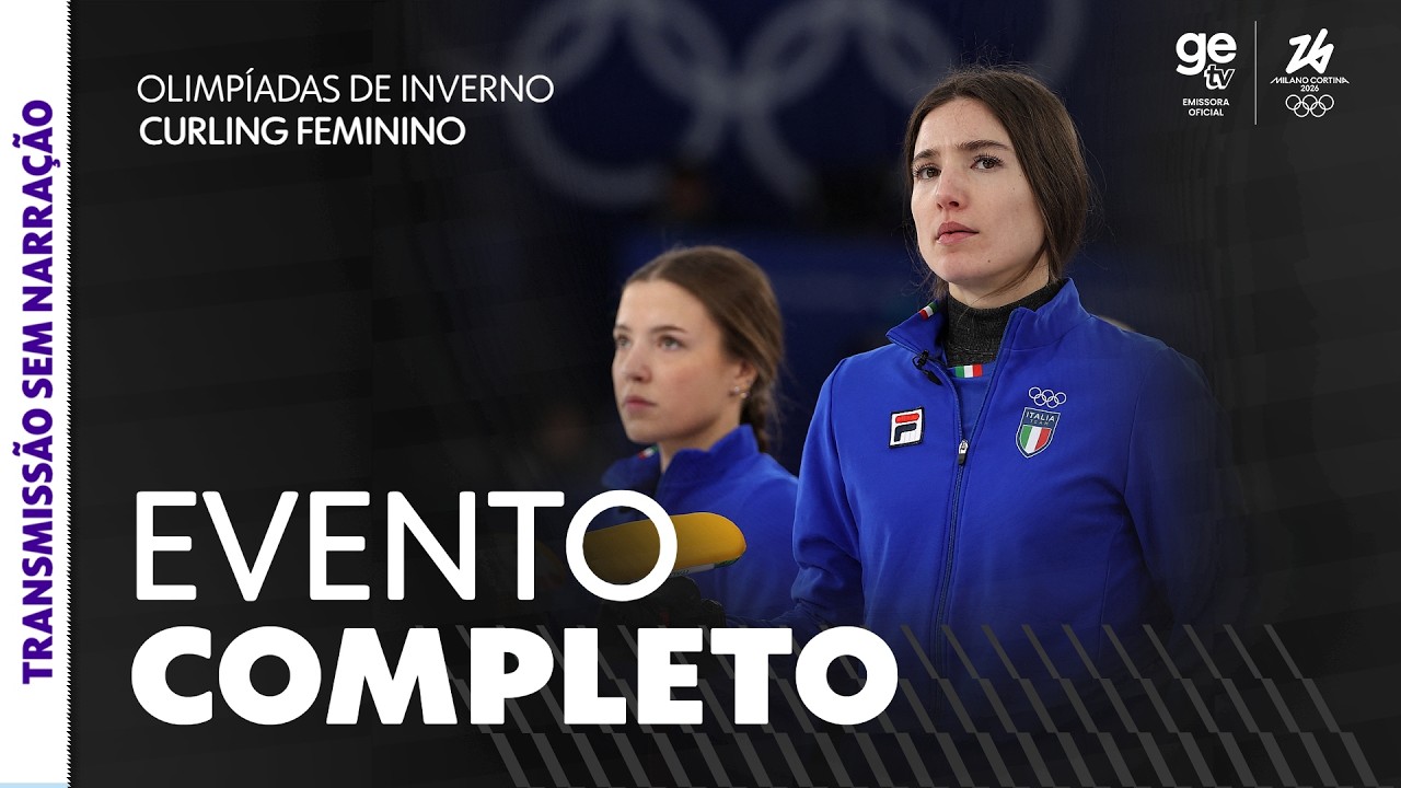 EVENTO COMPLETO: CURLING FEMININO - ITÁLIA X JAPÃO (SEM NARRAÇÃO) | OLIMPÍADAS DE INVERNO | ge tv
