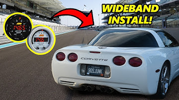 How to Install an AEM Wideband O2 Gauge in a C5 Corvette - Step by Step Tutorial