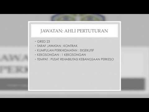 Jawatan Kosong PERKESO Terkini