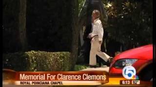 Memorial held for Clarence Clemons