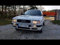 Audi 80 B4 2.0 ABT 90KM LPG Prezentacja Samochodu