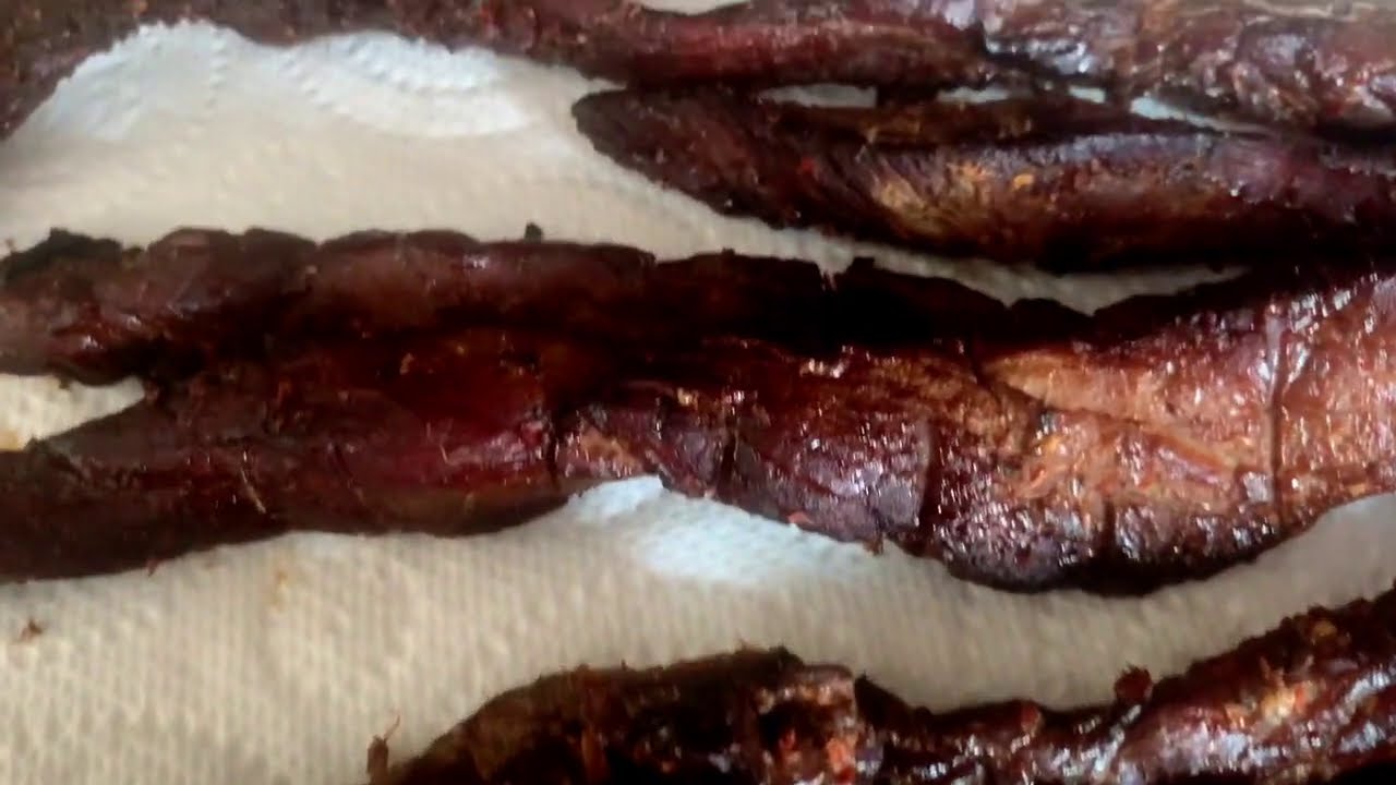 How to make dry meat at home !! - YouTube