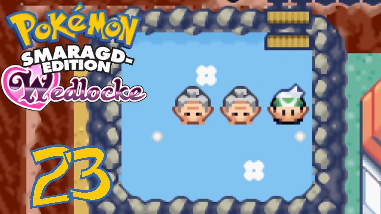 Let's Play Pokemon Smaragd Wedlocke Challenge Part 23 - Bad Lavastadt