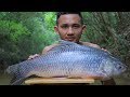Yummy Cooking Big Fish khmer Traditional Food in Forest Cooking with Primirose Life